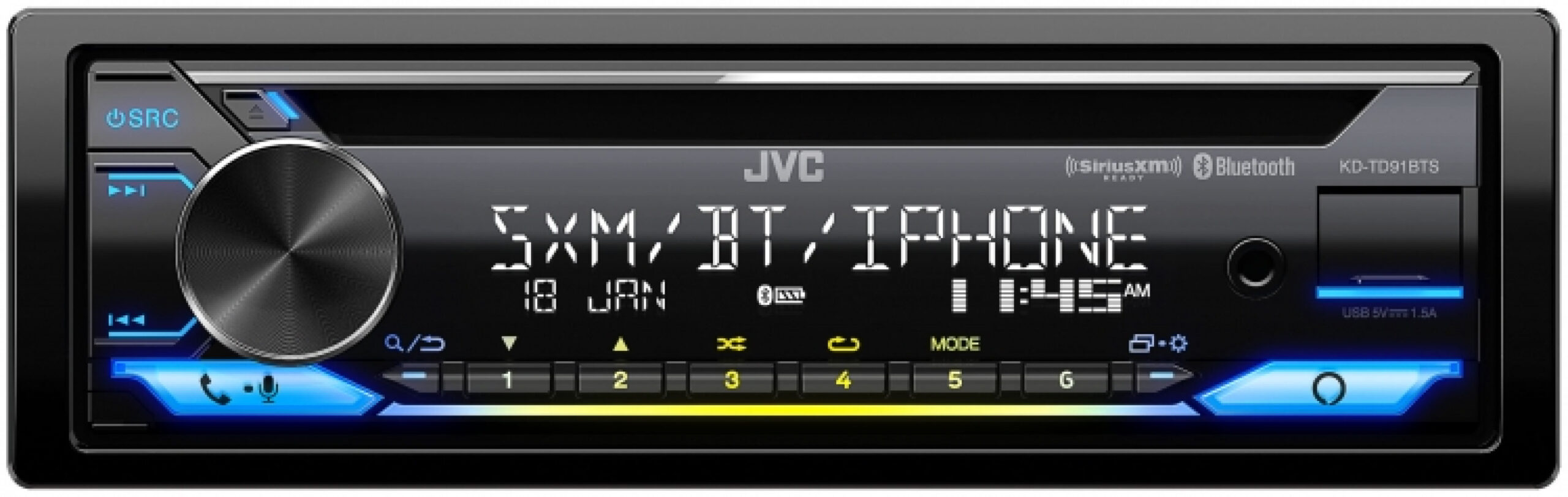 JVC KD-TD91BTS - Image 4