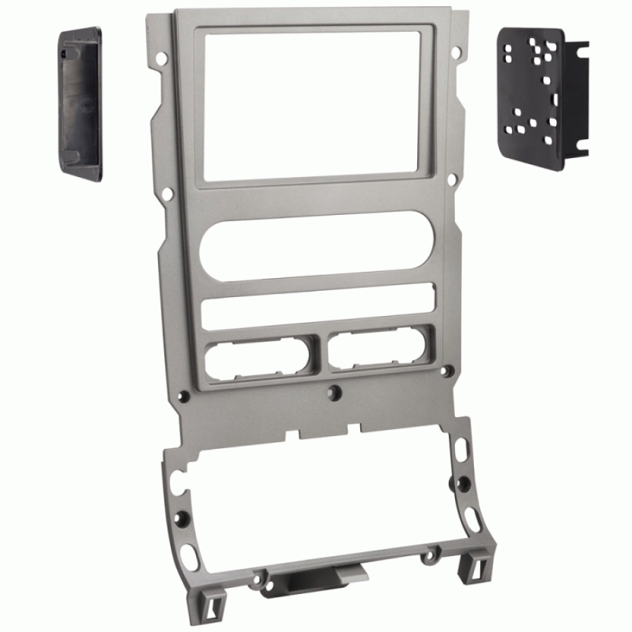 METRA 95-5844S (2007-2014 LINCOLN NAVIGATOR 4X2 W/O NAV DOUBLE DIN DASH KIT SILVER)