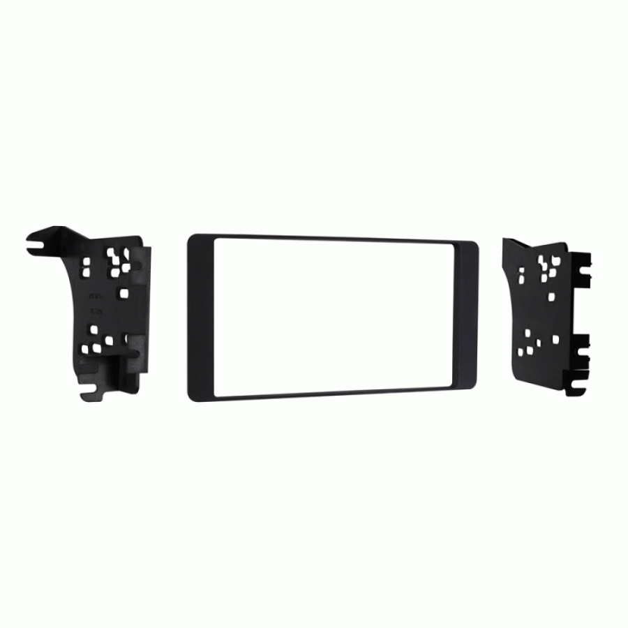 METRA 95-7018B (2015-2017 MITSUBISHI OUTLANDER SPORT DOUBLE DIN DASH KIT BLACK)