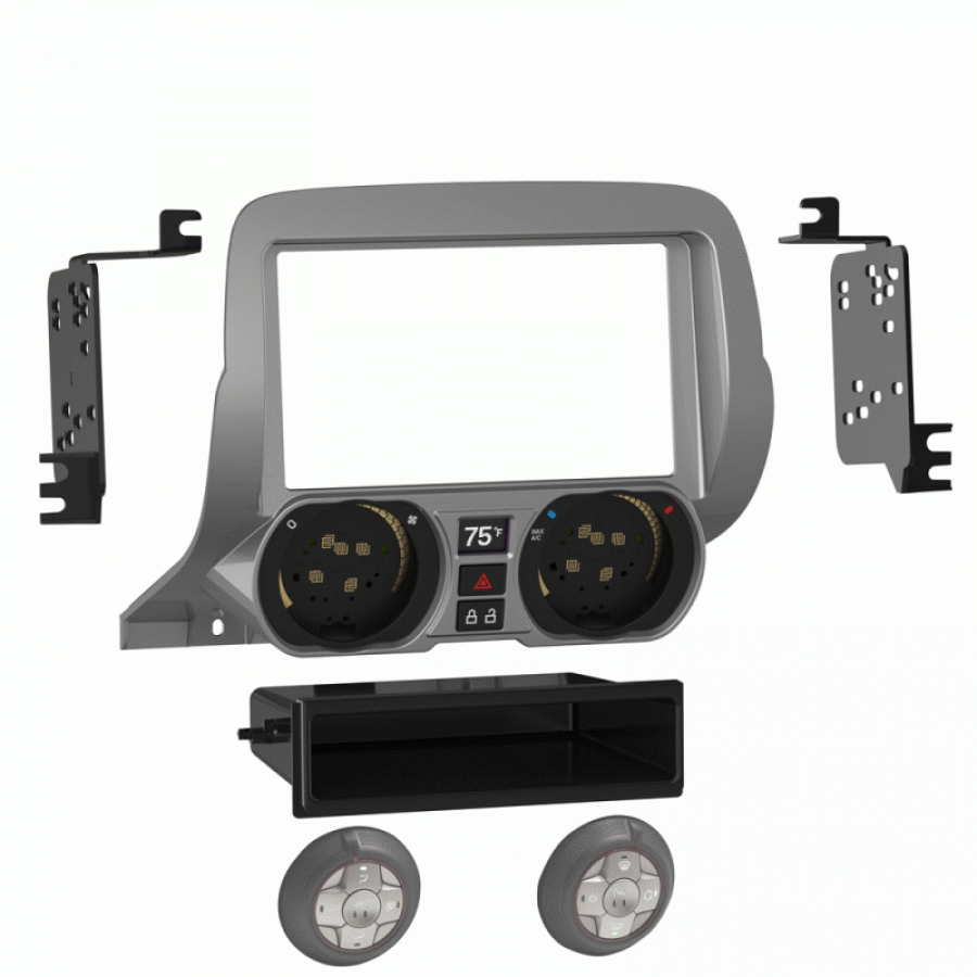 METRA 99-3028S (2010-2015 CHEVROLET CAMARO SINGLE/DOUBLE DIN DASH KIT)