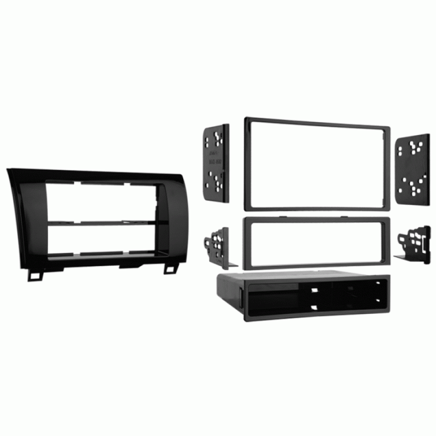 METRA 99-8220HG (2008-2020 TOYOTA SEQUOIA AND 2007-2013 TOYOTA TUNDRA SINGLE/DOUBLE DIN DASH KIT)