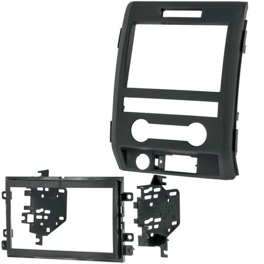 METRA 95-5820B (2009-2014 FORD F-150 DOUBLE DIN DASH KIT BLACK)