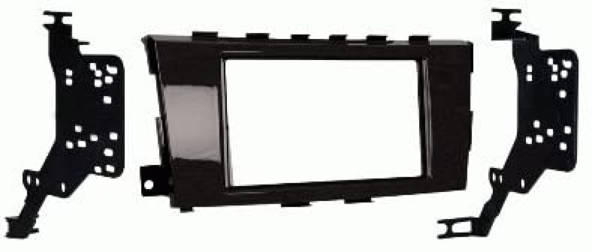 METRA 95-7617GHG (2013-2015 NISSAN ALTIMA SEDAN DOUBLE DIN DASH KIT HIGH GLOSS GRAY)