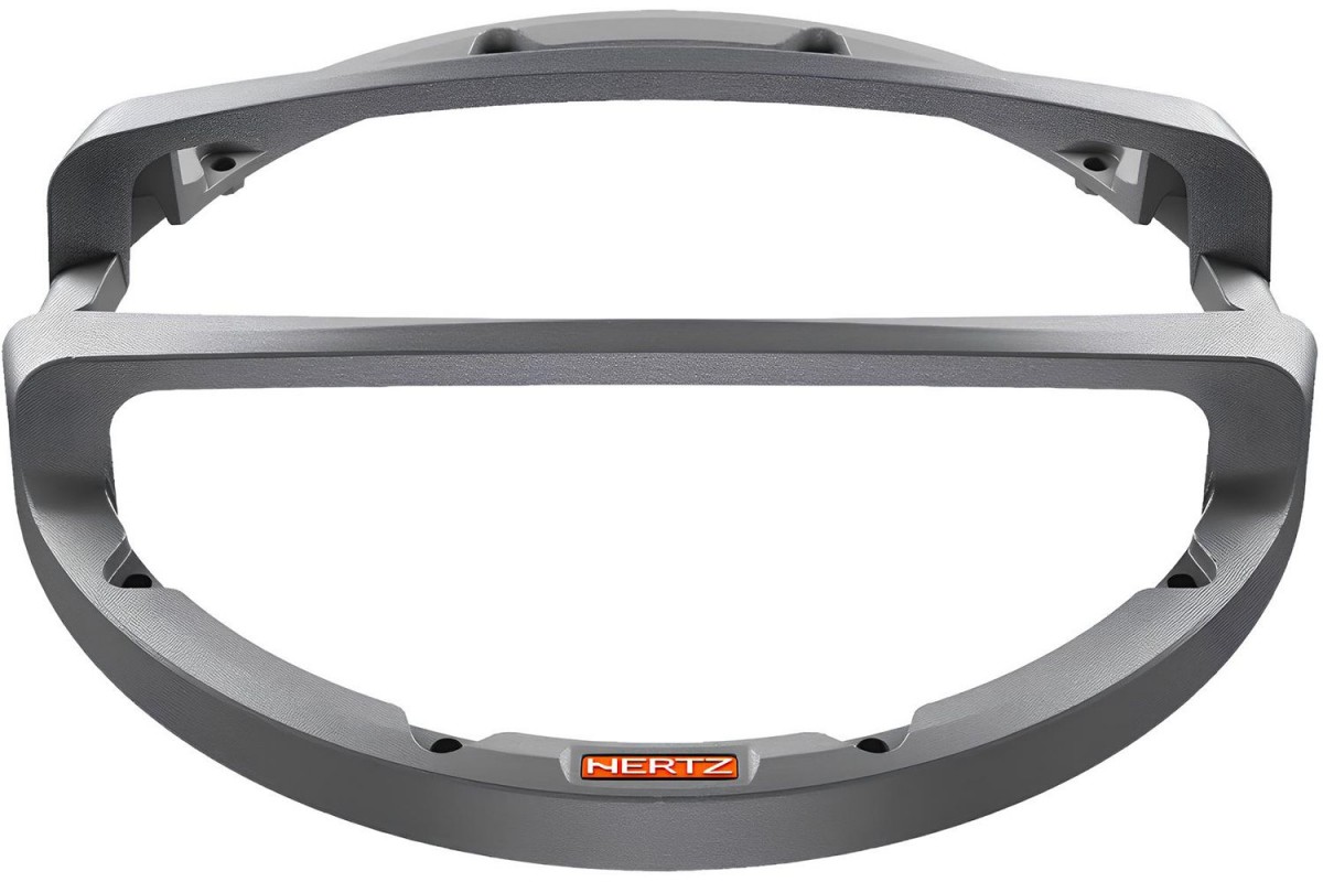 HERTZ MPG300.3 MILLE PRO SERIES 12 IN CAST ALUMINIUM SUBWOOFER GRILLE WITH DIAMOND CUT HERTZ LOGO