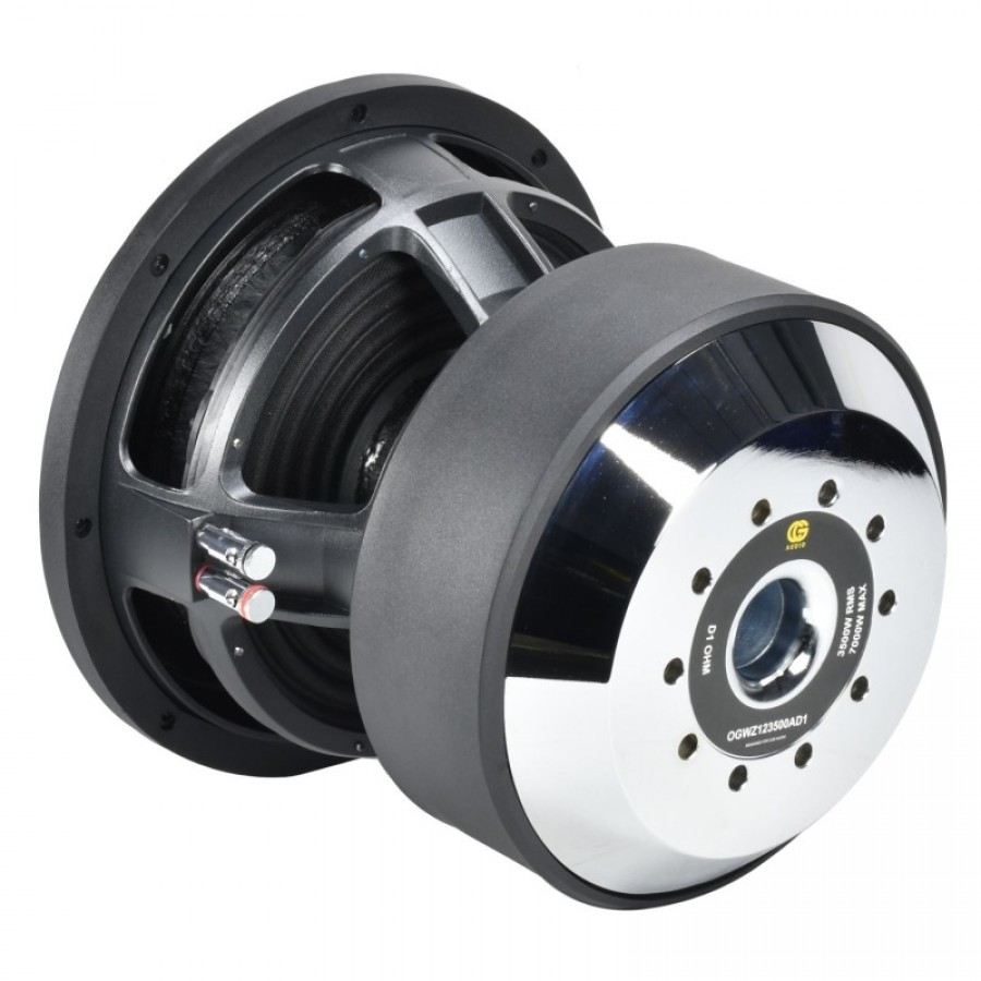 OG AUDIO OGWZ123500A 12" 3500 WATTS RMS 2Ω SUBWOOFER - GOLD - Image 3