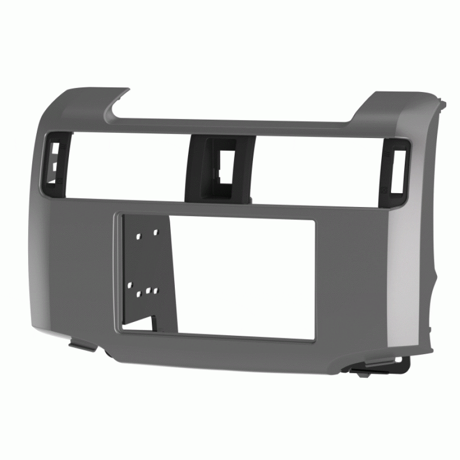 METRA 99-8271S (2010-UP TOYOTA 4RUNNER SINGLE/DOUBLE DIN DASH KIT SILVER) - Image 2