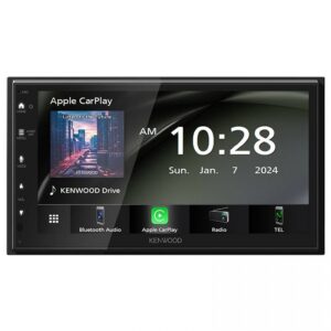 KENWOOD DMX50S 6.8 IN DIGITAL MULTIMEDIA RECEIVER WITH BLUETOOTH - DOES NOT PLAY DISCS