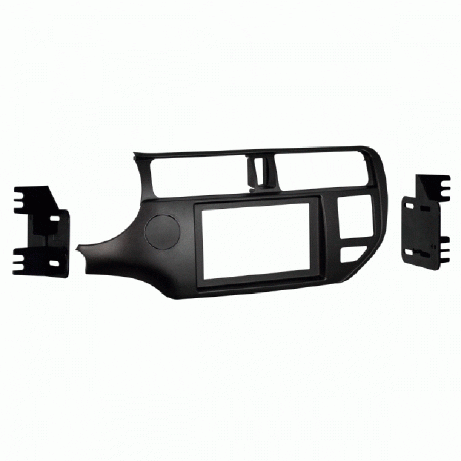 METRA 95-7353CH (2012-2015 KIA RIO DOUBLE DIN DASH KIT CHARCOAL)